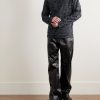 Eipe Distressed Cotton-Jersey Hoodie - OU Eipe Distressed Cotton-Jersey Hoodie - OU