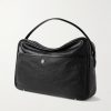 Camero Camera Medium Embellished Textured-Leather Tote Bag - BK Camero Camera Medium Embellished Textured-Leather Tote Bag - BK