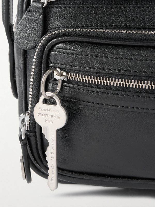 Camero Small Textured-Leather Messenger Bag - CU