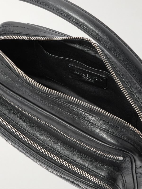 Camero Small Textured-Leather Messenger Bag - E1