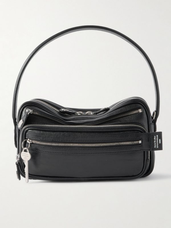 Camero Small Textured-Leather Messenger Bag