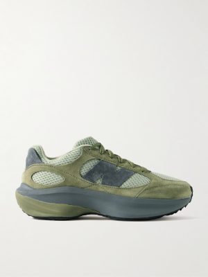 WRPD Runner Suede and Mesh Sneakers