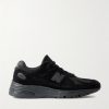 991v2 Suede and Mesh Sneakers 991v2 Suede and Mesh Sneakers