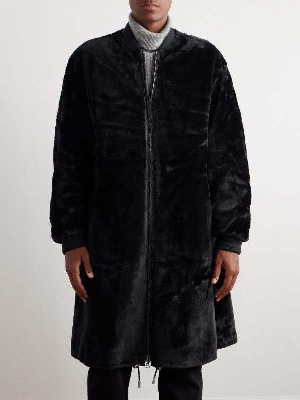 Merinillo Reversible Shell and Shearling Jacket - FR Merinillo Reversible Shell and Shearling Jacket - FR