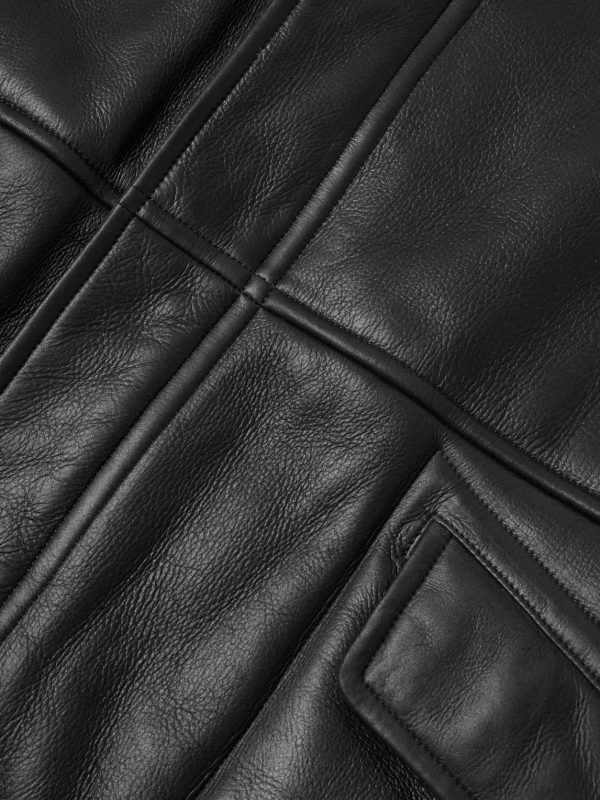 Shearling Hooded Coat - E1 Shearling Hooded Coat - E1