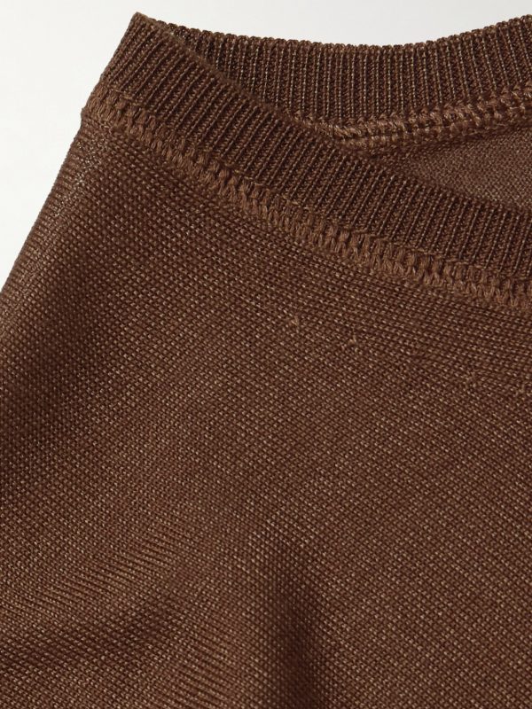 Silk-Blend T-Shirt - CU