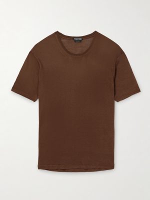 Silk-Blend T-Shirt Silk-Blend T-Shirt