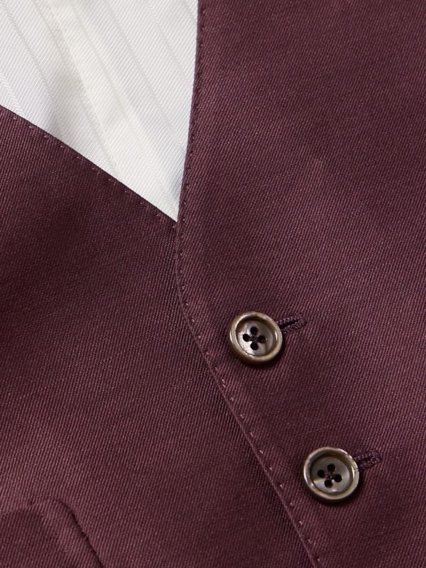 Dyllan Wool, Mohair and Silk-Blend Twill Waistcoat - CU