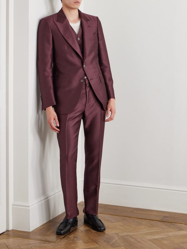 Wool, Mohair and Silk-Blend Twill Suit Jacket - OU