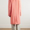 Oversized Brushed Alpaca, Cotton and Wool-Blend Coat - BK