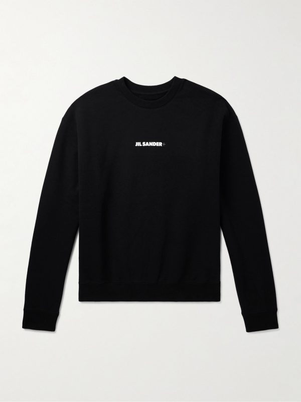 + Logo-Print Cotton-Jersey Sweatshirt