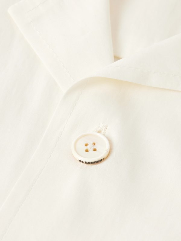 Convertible-Collar Cotton-Poplin Shirt - CU Convertible-Collar Cotton-Poplin Shirt - CU