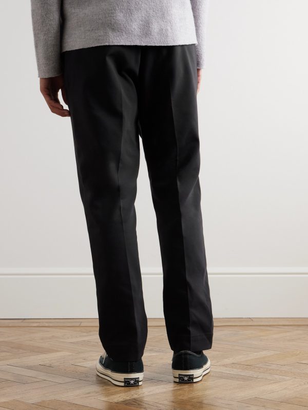 Billie 1733 Tapered Stretch Cotton-Blend Trousers - BK