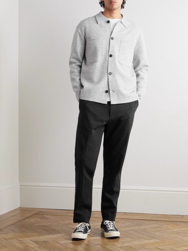 Billie 1733 Tapered Stretch Cotton-Blend Trousers - OU