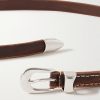 2cm Full-Grain Leather Belt - E1