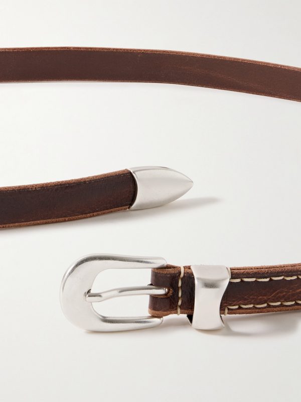 2cm Full-Grain Leather Belt - E1