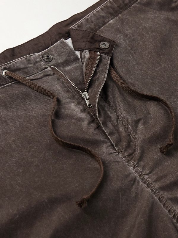 Way Straight-Leg Shell Drawstring Cargo Trousers - E1 Way Straight-Leg Shell Drawstring Cargo Trousers - E1