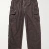 Way Straight-Leg Shell Drawstring Cargo Trousers Way Straight-Leg Shell Drawstring Cargo Trousers