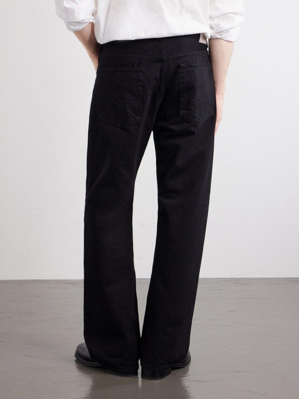 Third Cut Straight-Leg Selvedge Jeans - BK Third Cut Straight-Leg Selvedge Jeans - BK