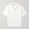 Camp-Collar Cotton Shirt Camp-Collar Cotton Shirt