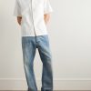 Camp-Collar Cotton Shirt - OU Camp-Collar Cotton Shirt - OU