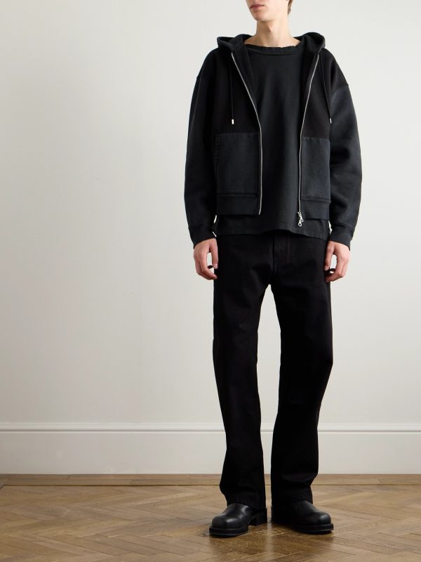 Rascal Slim-Fit Cotton-Jersey Zip-Up Hoodie - OU Rascal Slim-Fit Cotton-Jersey Zip-Up Hoodie - OU