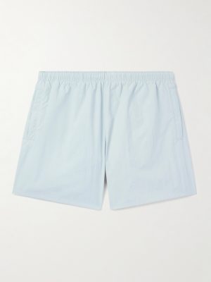 Mid-Length Straight-Leg Swim Shorts