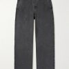 Stern Straight-Leg Belted Cotton and Linen-Blend Canvas Trousers