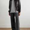Stern Straight-Leg Belted Cotton and Linen-Blend Canvas Trousers - OU