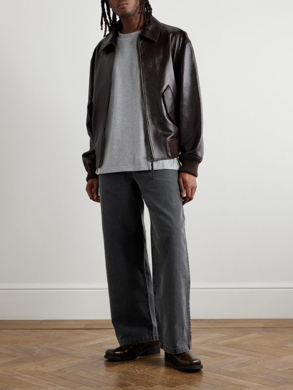 Stern Straight-Leg Belted Cotton and Linen-Blend Canvas Trousers - OU