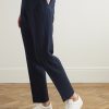 Philip Tapered Pinstriped Wool-Blend Seersucker Suit Trousers - FR Philip Tapered Pinstriped Wool-Blend Seersucker Suit Trousers - FR