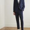 Philip Tapered Pinstriped Wool-Blend Seersucker Suit Trousers - OU Philip Tapered Pinstriped Wool-Blend Seersucker Suit Trousers - OU