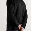 Double-Faced Wool and Cashmere-Blend Felt Overshirt - BK Double-Faced Wool and Cashmere-Blend Felt Overshirt - BK