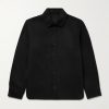 Double-Faced Wool and Cashmere-Blend Felt Overshirt Double-Faced Wool and Cashmere-Blend Felt Overshirt