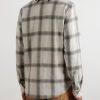 Moon Checked Cashmere Shirt - BK