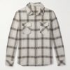 Moon Checked Cashmere Shirt