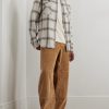Moon Checked Cashmere Shirt - OU