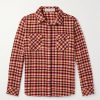 Time Checked Cashmere Shirt Time Checked Cashmere Shirt