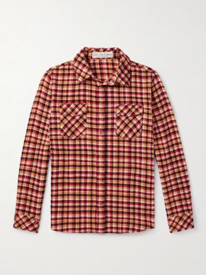 Time Checked Cashmere Shirt