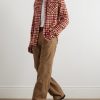 Time Checked Cashmere Shirt - OU Time Checked Cashmere Shirt - OU