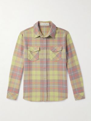 Earth Checked Cashmere Shirt Earth Checked Cashmere Shirt