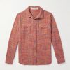 Flower Space-Dyed Cashmere Shirt Flower Space-Dyed Cashmere Shirt