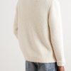 Cloud Embellished Cashmere-Blend Bouclé Sweater - BK