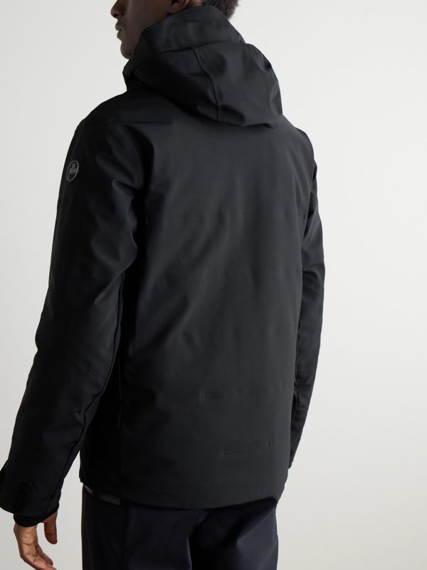 Yohan Panelled Hooded Ski Jacket - BK Yohan Panelled Hooded Ski Jacket - BK