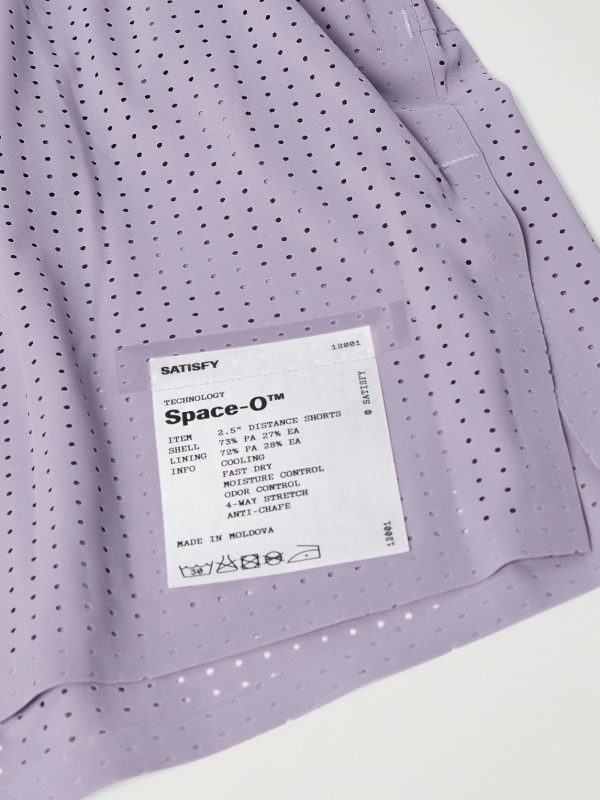 2.5" Straight-Leg Logo-Appliquéd Space‑O™Jersey Shorts - CU 2.5" Straight-Leg Logo-Appliquéd Space‑O™Jersey Shorts - CU