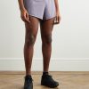 2.5" Straight-Leg Logo-Appliquéd Space‑O™Jersey Shorts - FR 2.5" Straight-Leg Logo-Appliquéd Space‑O™Jersey Shorts - FR