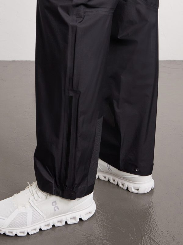 Straight-Leg Pertex® 3L Rain Logo-Appliquéd Recycled-Ripstop Trousers - CU