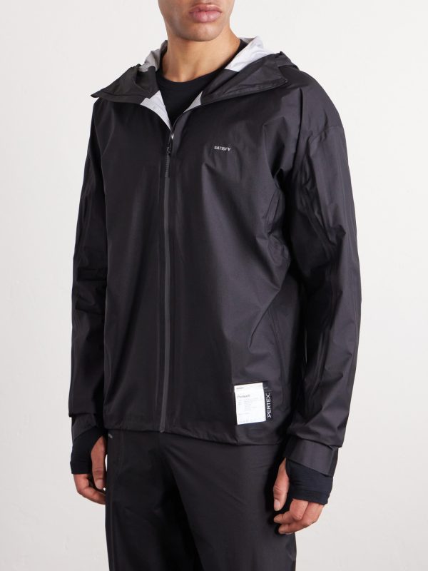 Rain Fly Hooded Logo-Printed PERTEX® Shield Air Jacket - FR Rain Fly Hooded Logo-Printed PERTEX® Shield Air Jacket - FR