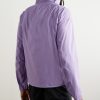 Rain Fly Hooded Logo-Printed PERTEX® Shield Air Jacket - BK