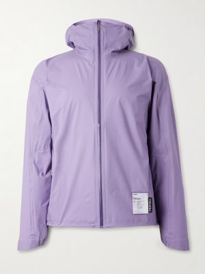 Rain Fly Hooded Logo-Printed PERTEX® Shield Air Jacket Rain Fly Hooded Logo-Printed PERTEX® Shield Air Jacket